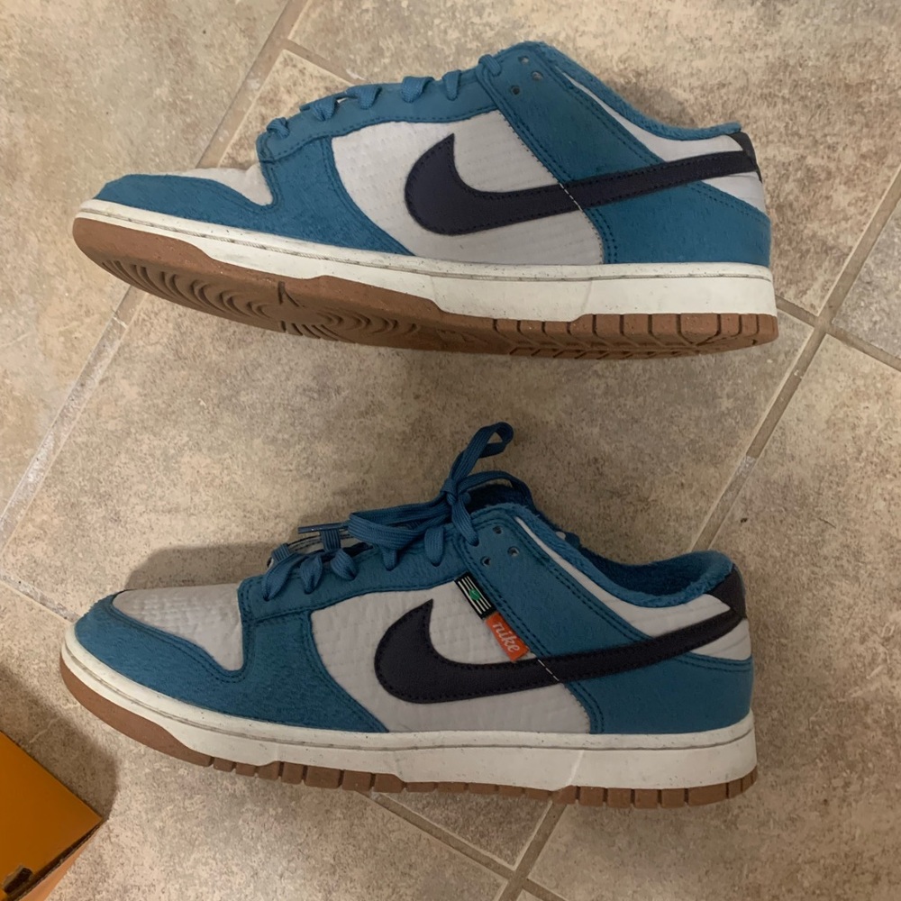 Nike Dunks toasty rift blues size 10